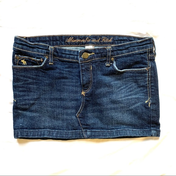 Abercrombie & Fitch Dresses & Skirts - Abercrombie & Fitch Mini Jean Skirt Size 2
